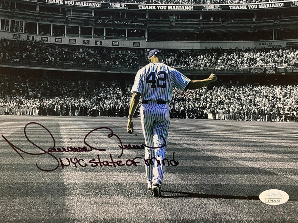 Mariano Rivera Limited Edition Baseball Autographed Bat