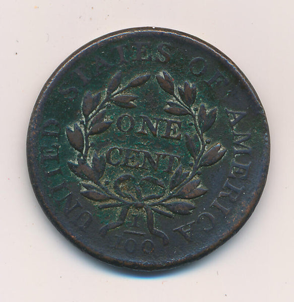 1803 Draped Bust Large Cent, RAW Image 2