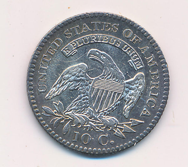 1823/22 Bust Dime. RAW Image 2