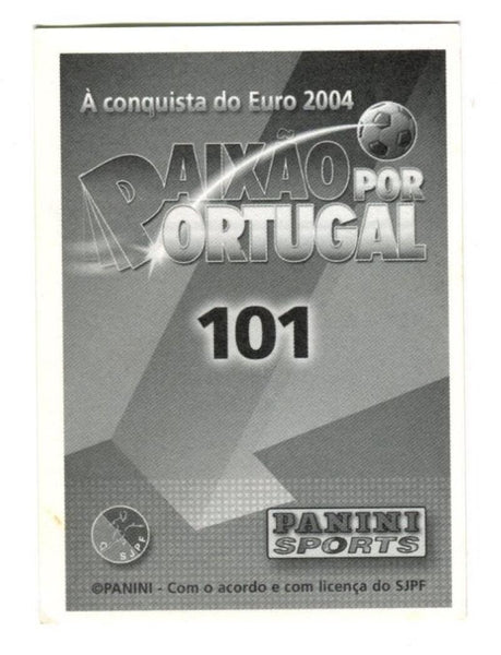 2004 Cristiano Ronaldo Portugal Panini Euro 04 Paixoa Por Portugal #101 Sticker Image 2