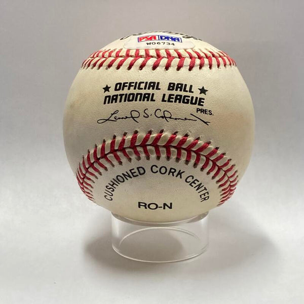 Hank Aaron and Sadaharu Oh Multi-Signed Baseball. PSA Image 3