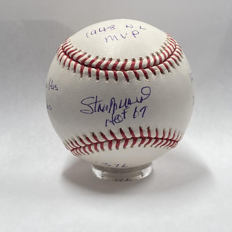 Stan Musial Signed HOF 67 1948 Statball. PSA – Brigandi Coins &  Collectibles