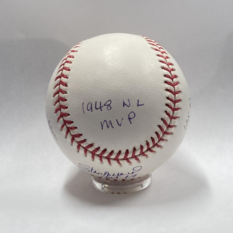 Stan Musial Signed HOF 67 1948 Statball. PSA – Brigandi Coins &  Collectibles