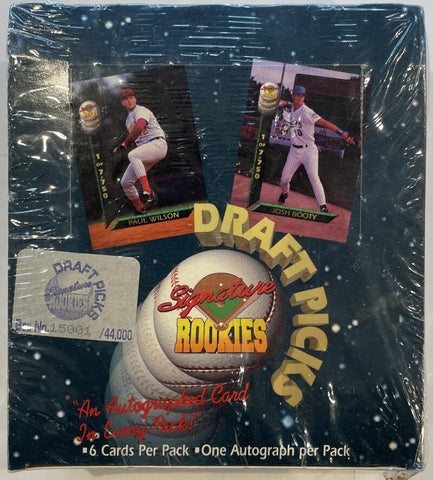 1994 Signature Rookie Draft Picks Card Pack.  Image 1
