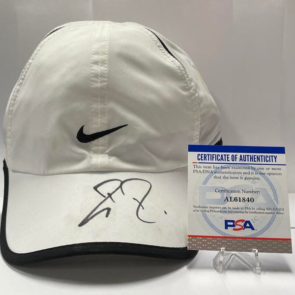 Rodger Federer Signed Nike Hat. Auto PSA Image 3