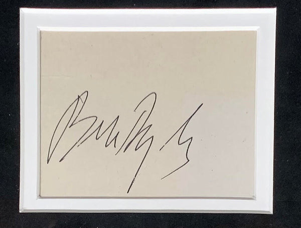 Bob Dylan Signed Autograph Display. Rare Signature Custom Framed. Auto JSA Image 2