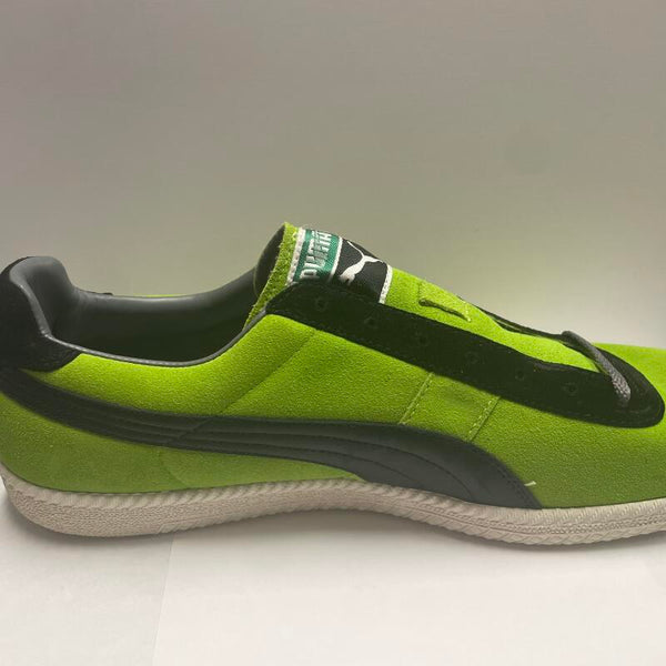 Pele Neon Green Limited Edition Puma Shoes. Size 14.  Image 2