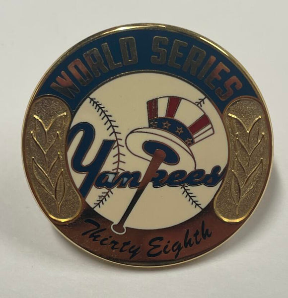 2001 NY Yankees 38th World Series Press Pin.  Image 2