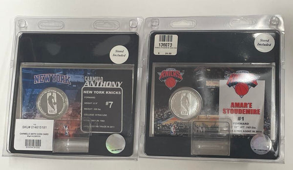 New York Knicks Lot of 2 Coins.  Image 2