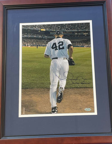 Mariano Rivera Signed+Inscribed  11x14 Photograph. Auto Steiner Image 1