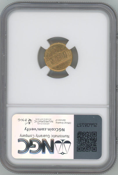 1916 McKinley $1 Dollar Gold. NGC AU Details Image 2
