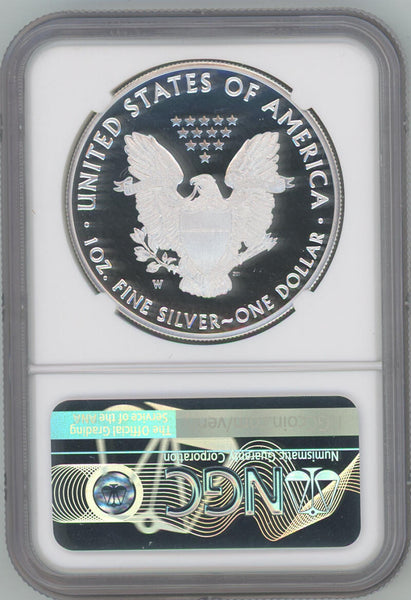 2021 W American Silver Eagle. Type 1. Early Releases. NGC PF69 UC Image 2