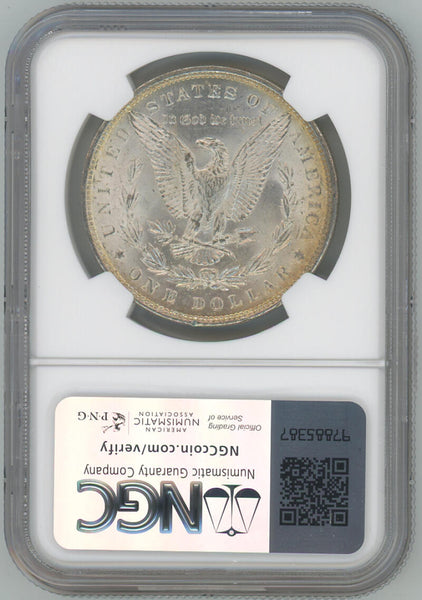 1889 Morgan Silver Dollar, NGC MS63 Image 2