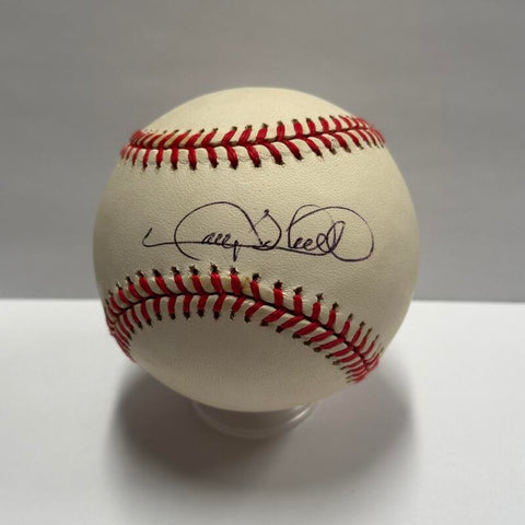 Gary Sheffield Single Signed 1999 World Series Baseball. Auto JSA Image 1