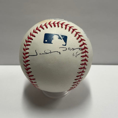 Johnny Damon Single Signed Baseball. Auto JSA Image 1