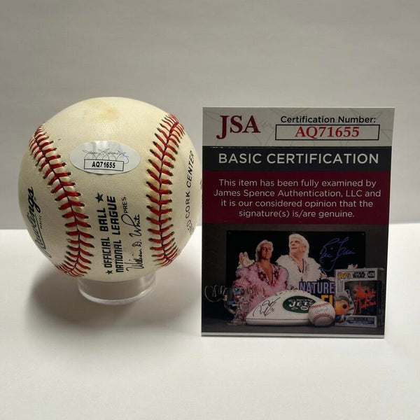 Robin Roberts Single Signed Baseball. Auto JSA Image 3