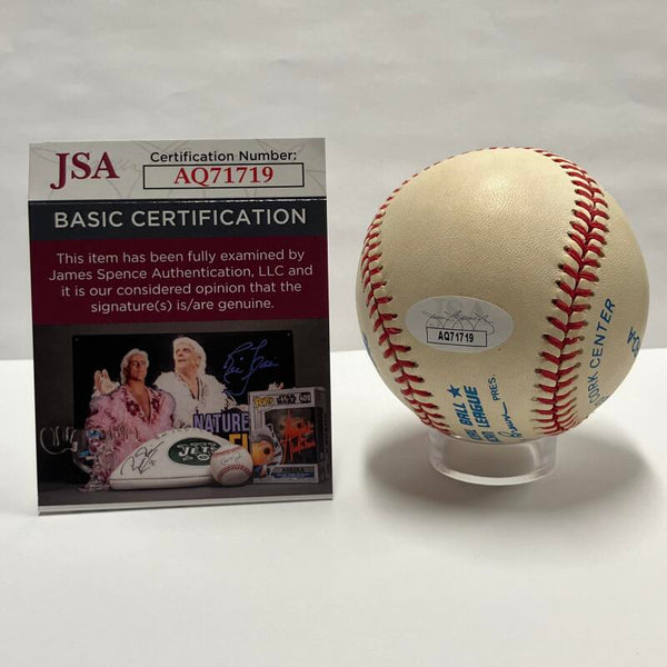 Johnny Kucks Single Signed Baseball. Auto JSA Image 3