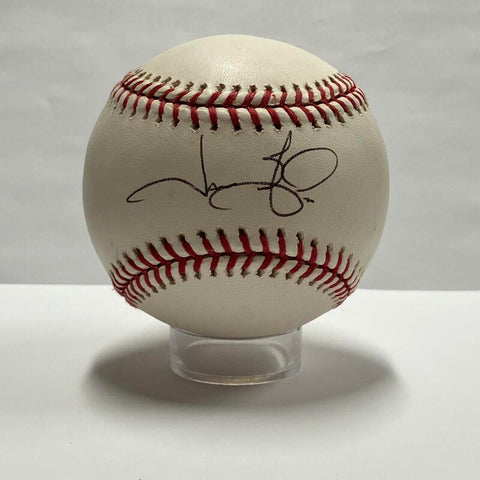 Jason Giambi Single Signed Mint Condition Baseball. Auto JSA Image 1