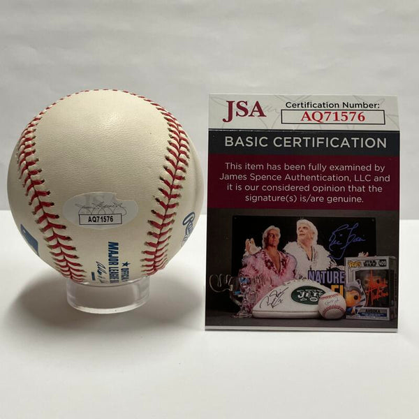 Jason Giambi Single Signed Mint Condition Baseball. Auto JSA Image 2