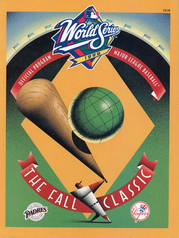 1998 World Series Original Program. Image 1