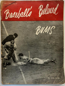 1947 Brooklyn Dodgers "Baseball's Beloved Bums" Yearbook Image 1