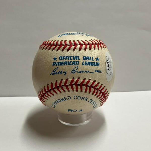 Danny Tartabull Single Signed Baseball. Auto JSA Image 2