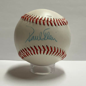 Paul Blair Single Signed Baseball. Auto JSA Image 1
