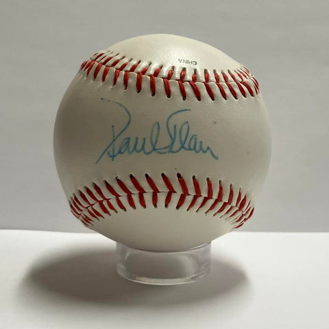 Paul Blair Single Signed Baseball. Auto JSA Image 1