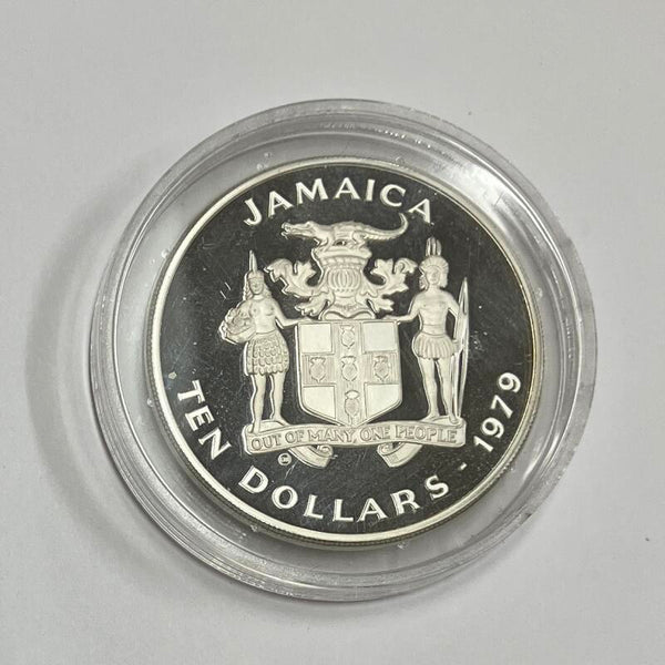 1979 Jamaica Year of the Child $10 Coin. Gem Proof Condition Image 2