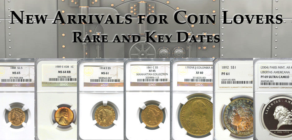 Rare Coins, New Acquisitions - June 2017