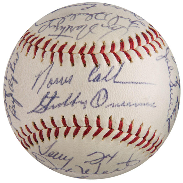 1965 Detroit Tigers Team Signed Baseball Image 1
