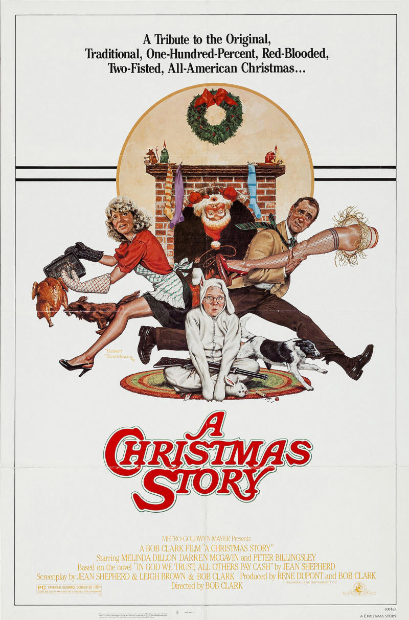 A Christmas Story Original Movie Poster. 1983 Image 1