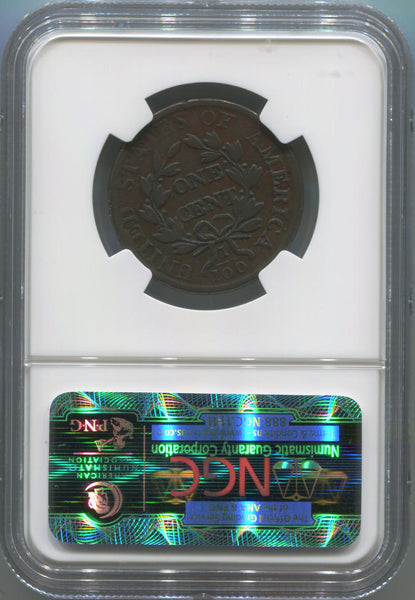 1803 Large Cent, Small Date, Large Fraction. S-260. NGC VG8 Brown Image 2