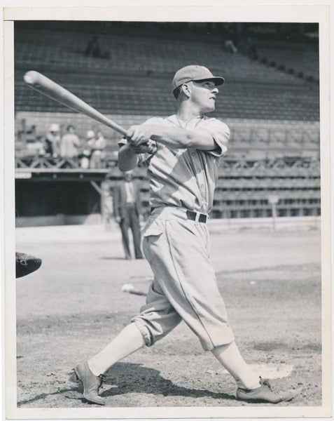 Mel Ott Acme Newspictures Original Photograph, Type 1 PSA - NY Giants 1940s Image 1