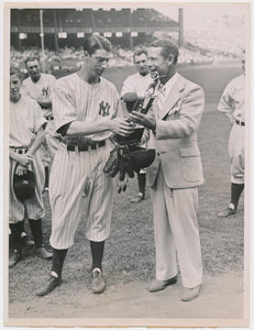 Joe DiMaggio Acme Newspictures Original Photograph, Type 1 PSA - Yankees 1936 Image 1