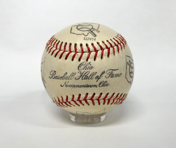 Duke Snider Rare Signed Inscribed Baseball. Brooklyn Dodgers. Ohio Baseball HOF. PSA Image 2