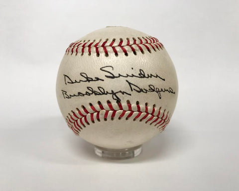 Duke Snider Rare Signed Inscribed Baseball. Brooklyn Dodgers. Ohio Baseball HOF. PSA Image 1