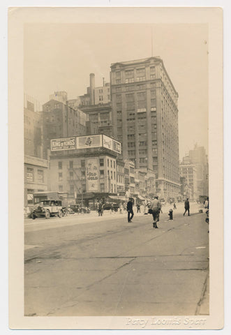 1920's Original Photo New York City. Chelsea 7th Ave/22nd. Type 1 Image 1