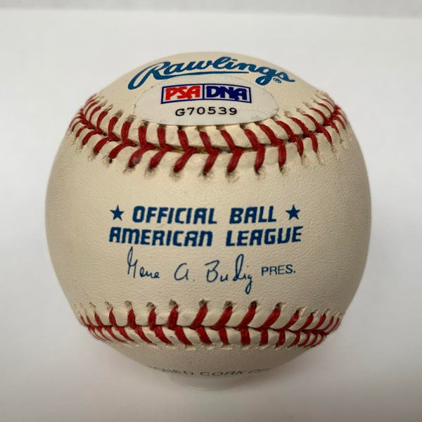 Bobby Richardson Signed & Inscribed Baseball, "Yankees 55-66". PSA Image 3