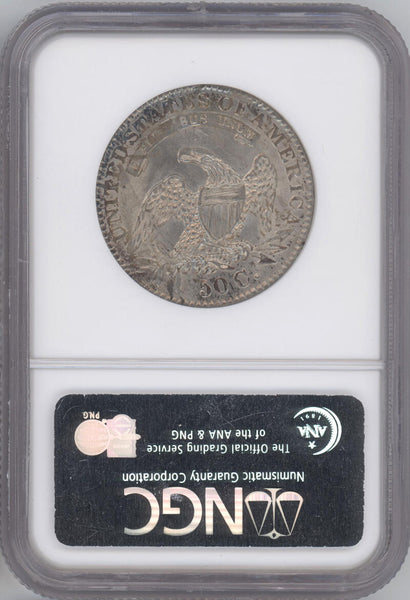 1832 Capped Bust Silver Half Dollar. NGC MS62 Image 2