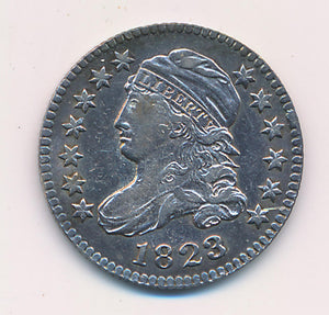 1823/22 Bust Dime. RAW Image 1
