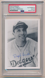 Dolph Camilli Signed Photograph, PSA. Image 1