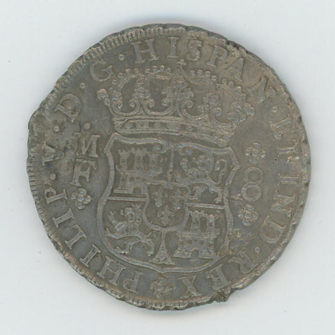 1740/30 MO MF Mexico 8 Reale. Image 1