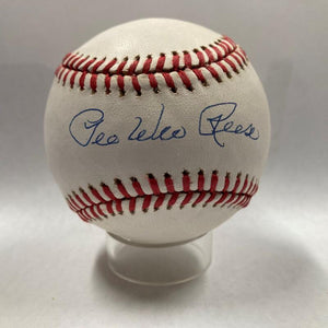 Pee Wee Reese Single Signed Baseball. JSA Image 1