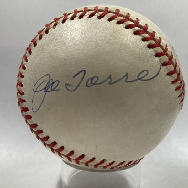Joe and Frank Torre Dual Signed Baseball. PSA Image 1