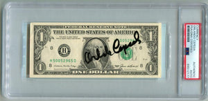 Orlando Cepeda Signed $1 Dollar Bill Autograph. Auto PSA Image 1
