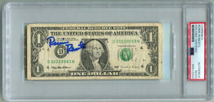 Robin Roberts Signed $1 Dollar Bill Autograph. Auto PSA Image 1