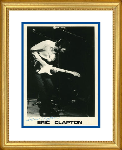 Vintage Eric Clapton Signed 8x10 Photo Autograph. Full Name Auto, PSA Image 1