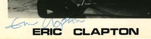 Vintage Eric Clapton Signed 8x10 Photo Autograph. Full Name Auto, PSA Image 3
