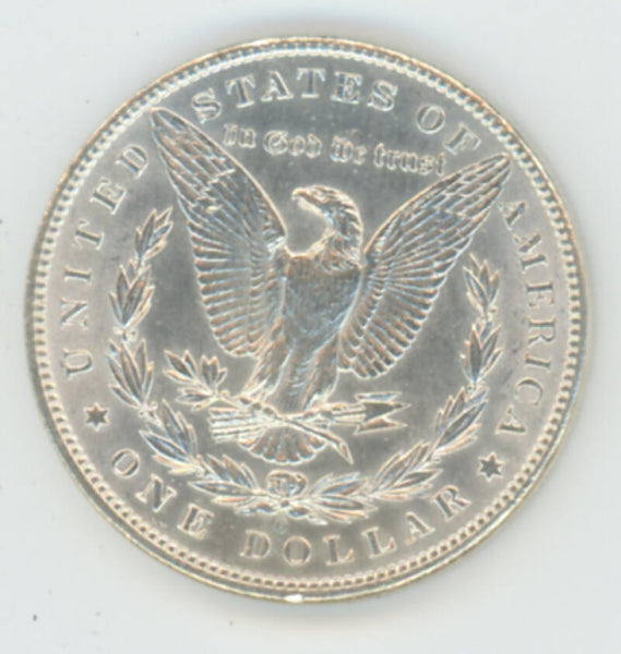 1897 O Morgan Silver Dollar. RAW Image 2